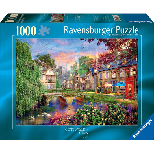 Ravensburger Cotswold Way 1000pc Jigsaw Puzzle Set 4005555012610