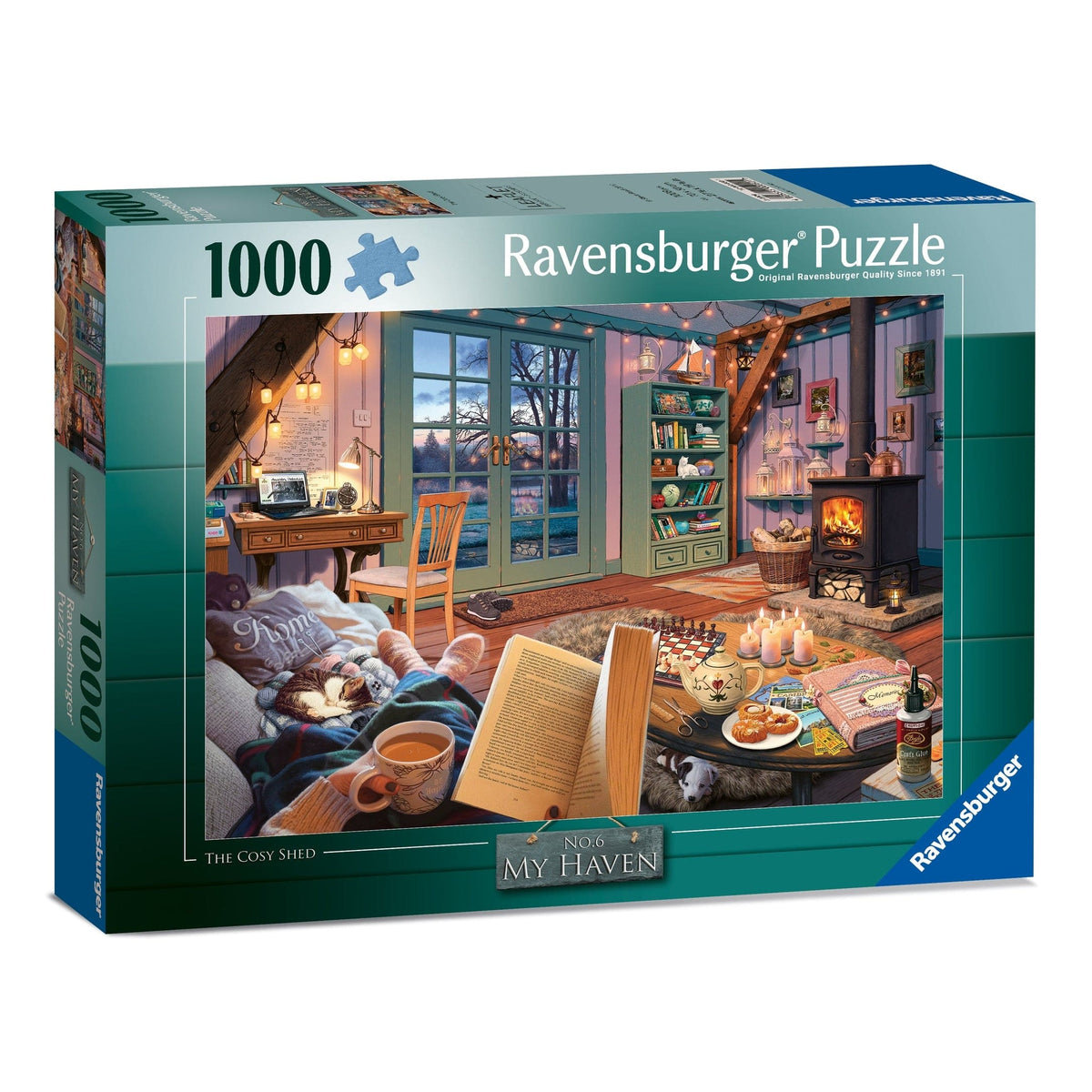 Ravensburger Country Cottage Collection -Baker's Cottage 1000 Piece Jigsaw Puzzle 4005555001423