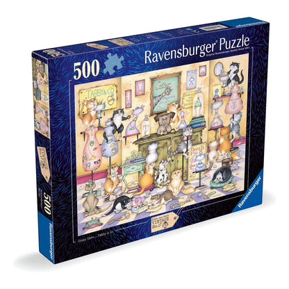 Ravensburger Crazy Cats Tabby & Co 500pc Jigsaw Puzzle 4005555014515