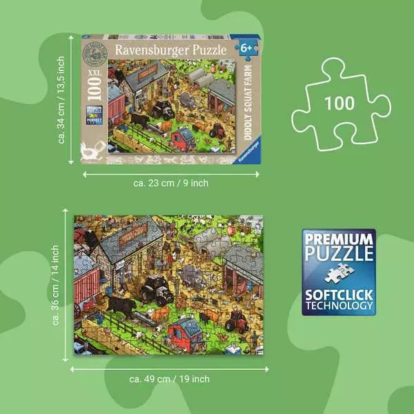 Ravensburger - Diddly Squat Farm XXL 100 piece Jigsaw Puzzle 4005555047612