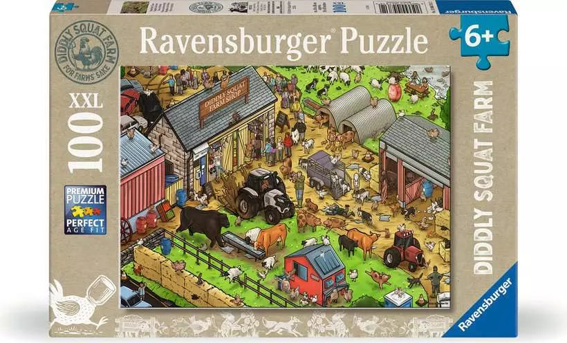 Ravensburger - Diddly Squat Farm XXL 100 piece Jigsaw Puzzle 4005555047612