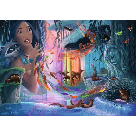 Ravensburger: Disney Castle Collection Pocahontas 1000pc Puzzle 4005555013440