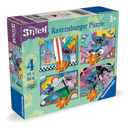 Ravensburger Disney Stitch 4 in a Box Puzzle Collection 4005555041061