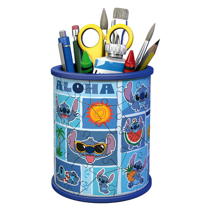 Ravensburger: Disney Stitch Pencil Holder 3D Puzzle 54pc Puzzle