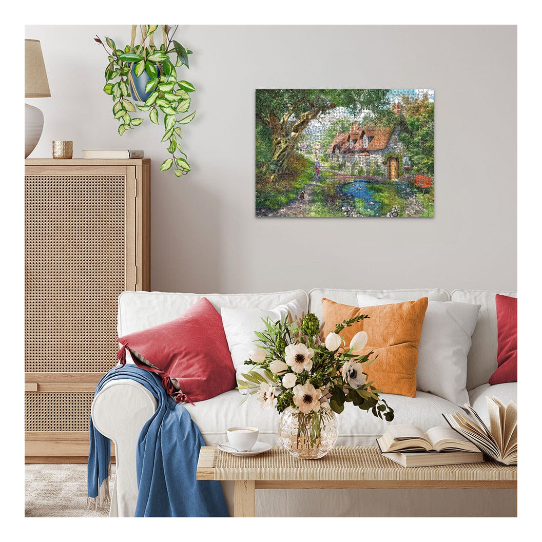 Ravensburger Down the Lane No1 Flower Hill Lane 1000 Piece Jigsaw Puzzle 4005555001317