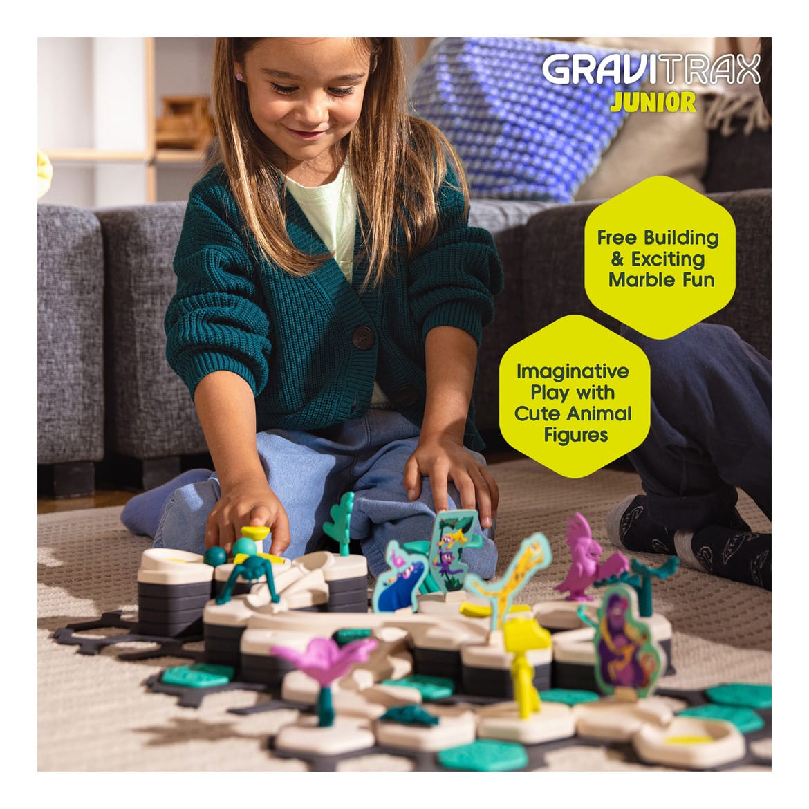 Ravensburger GraviTrax Junior Starter Set Dino Marble Run STEM Building Toy For Ages 6 And Up 4005555200031