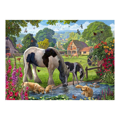 Ravensburger Hadlow Ponies 500pc Puzzle