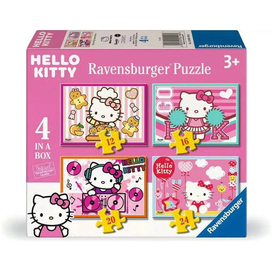 Ravensburger - Hello Kitty Dream Big, Sparkle More! - 12, 16, 20, 24 Pieces Puzzle 4005555041580