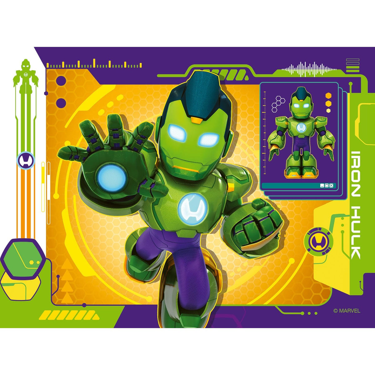 Ravensburger: Iron Man and His Awesome Friends 4 in a Box Game
