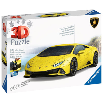 Ravensburger Lamborghini Huracan Yellow 108pc Puzzle 4005556115624