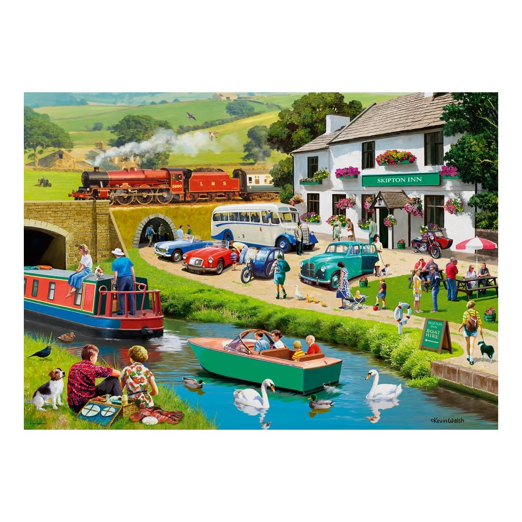 Ravensburger Leisure Days No 2 Exploring The Dales Countryside Leisure Activities 1000 Piece Jigsaw Puzzle 4005555000723