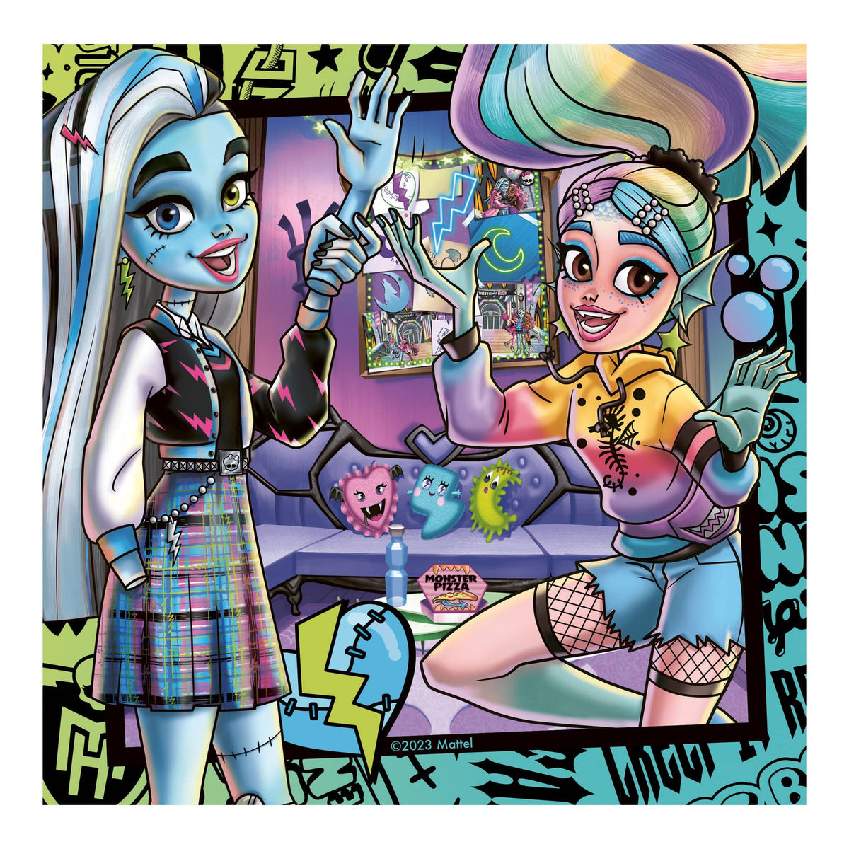 Ravensburger Monster High 3 x 49 Piece Jigsaw Puzzle Set 4005556057238