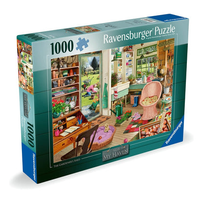 Ravensburger My Haven No 8 The Gardener's Shed 1000pc Puzzle