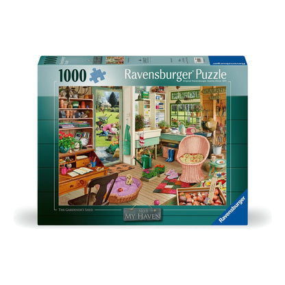 Ravensburger My Haven No 8 The Gardener's Shed 1000pc Puzzle