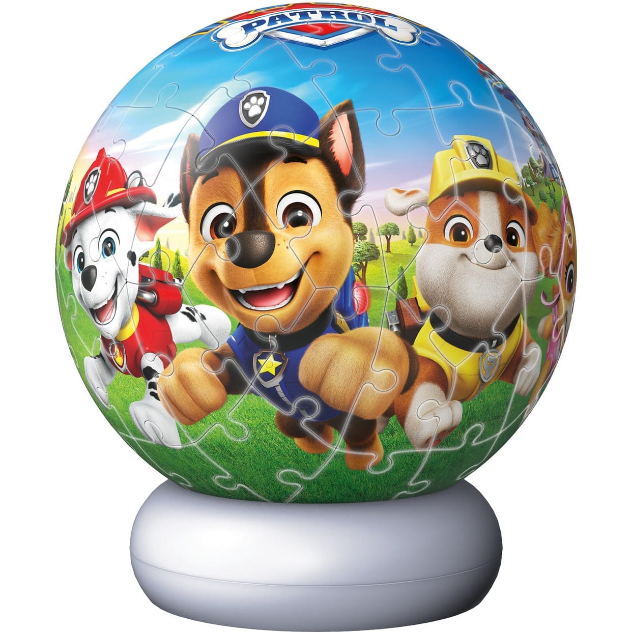 Ravensburger Paw Patrol 72 Piece Jigsaw Puzzle Night Light Ball 3D Collectible Gift 4005555080572