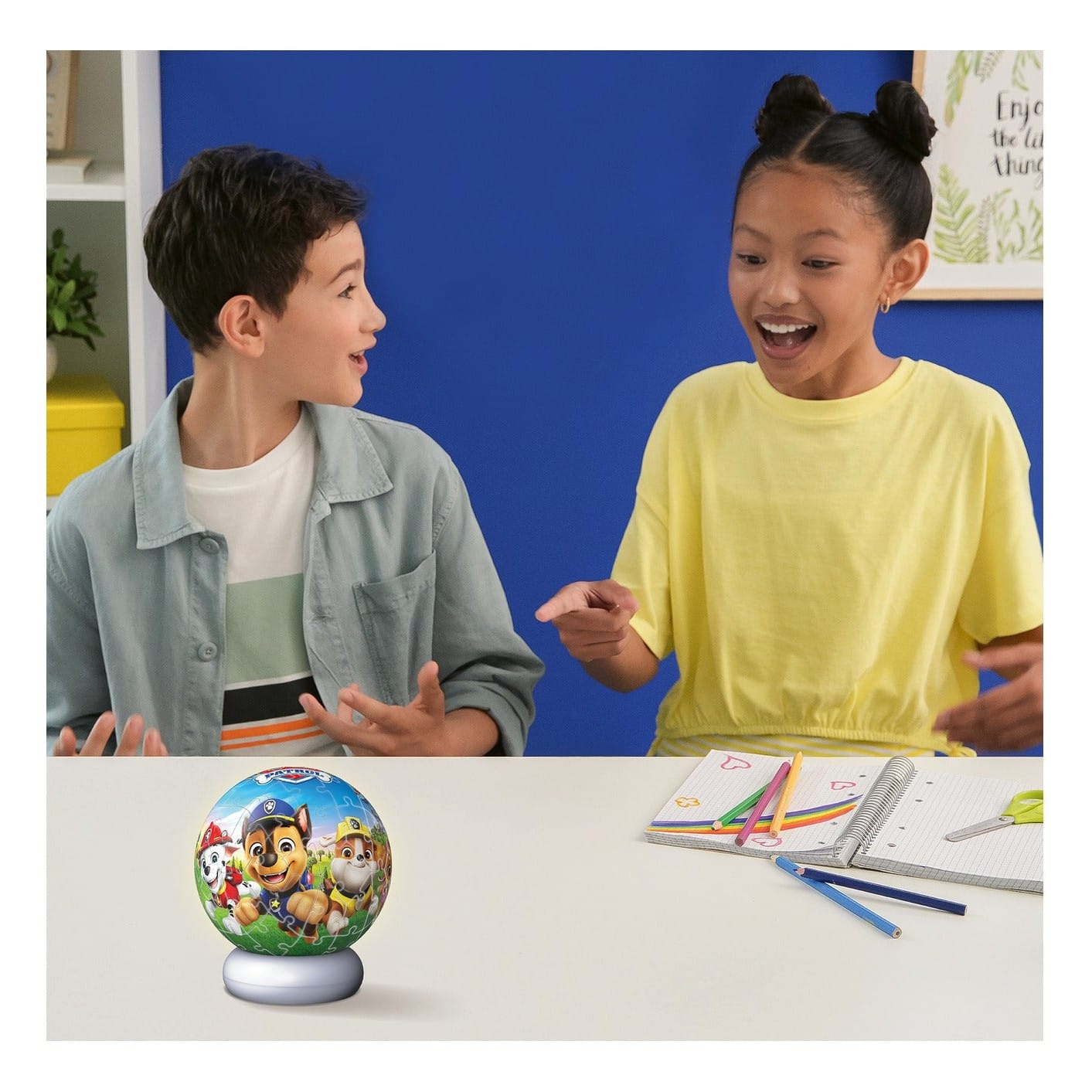 Ravensburger Paw Patrol 72 Piece Jigsaw Puzzle Night Light Ball 3D Collectible Gift 4005555080572