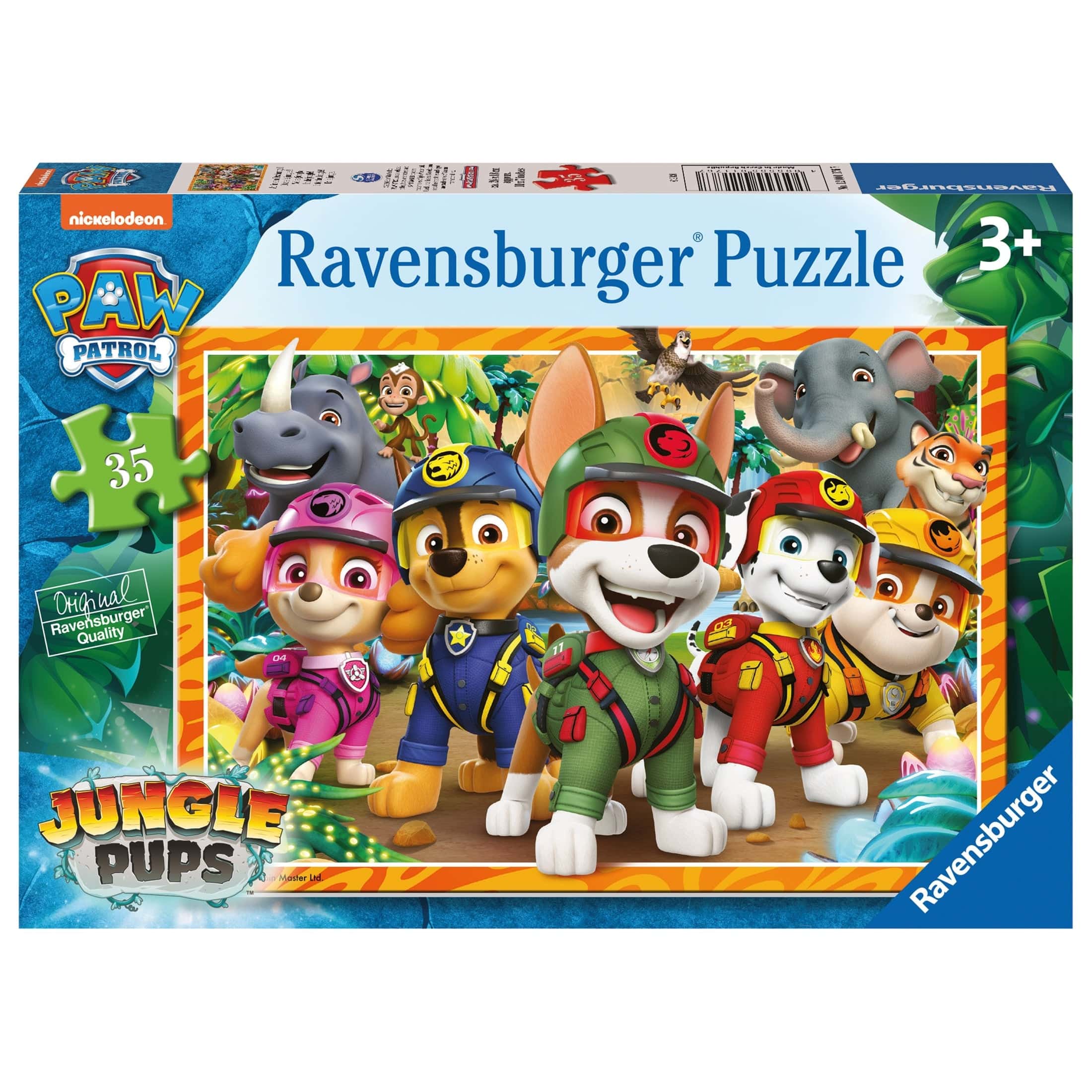Ravensburger Paw Patrol Jungle Pups 35pc Jigsaw Puzzle 4005555011767