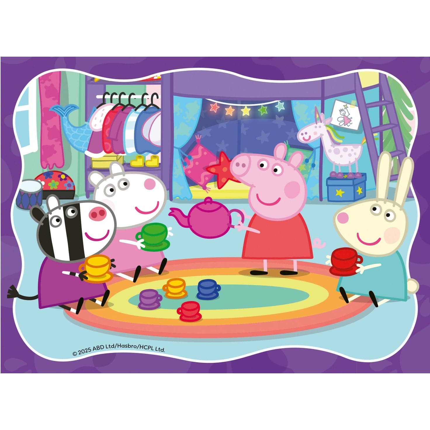 Ravensburger Peppa Pig 4 in a Box Jigsaw Puzzle Set