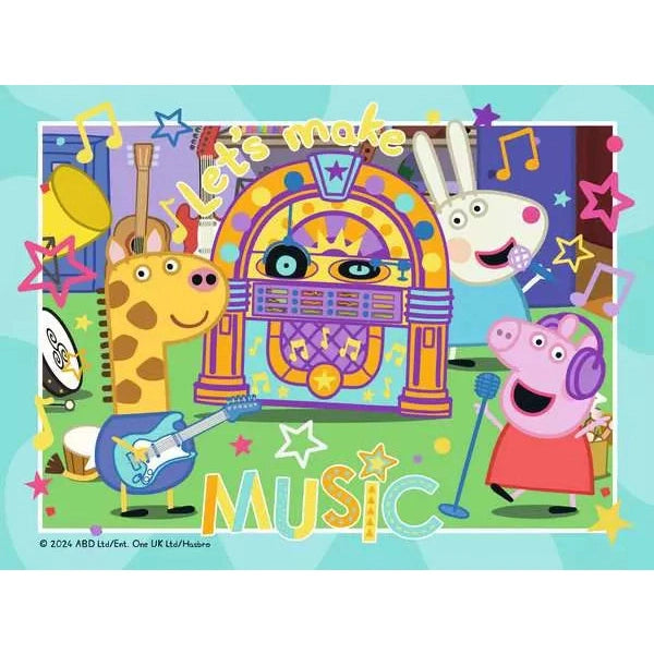 Ravensburger Peppa Pig 4 in a Box Jigsaw Puzzle Set 4005555040163