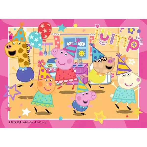 Ravensburger Peppa Pig 4 in a Box Jigsaw Puzzle Set 4005555040163