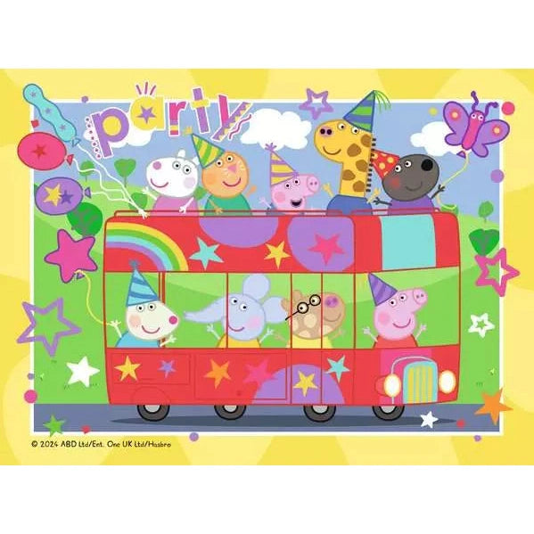 Ravensburger Peppa Pig 4 in a Box Jigsaw Puzzle Set 4005555040163