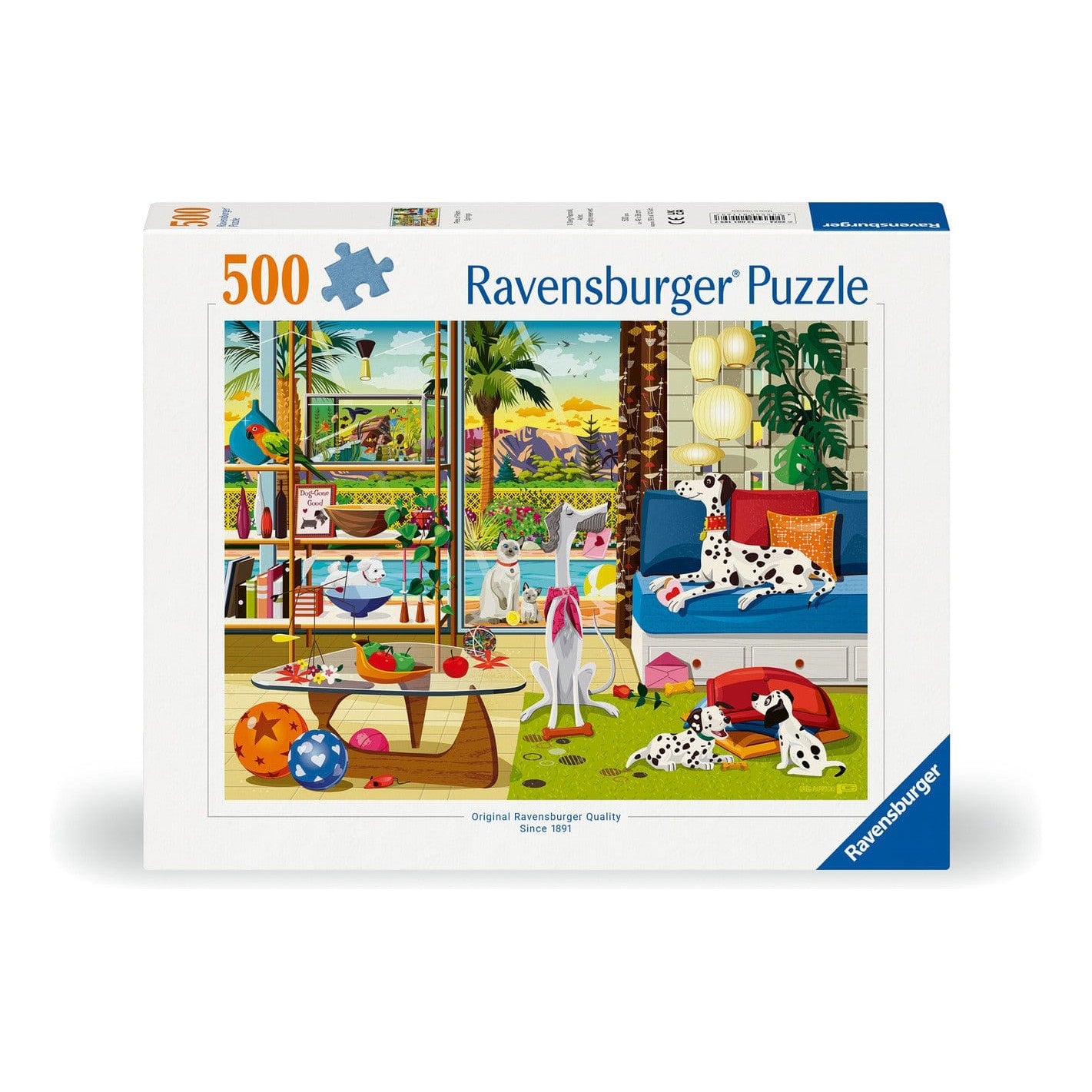 Ravensburger Pets of Palm Springs 500pc Puzzle