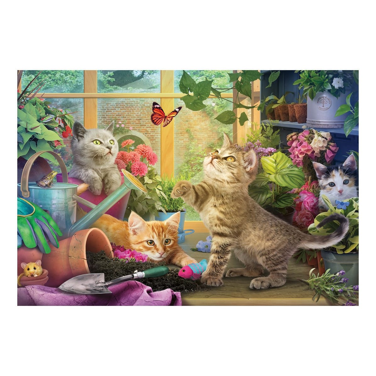 Ravensburger Playful Cats 200 Piece Jigsaw Puzzle For Cat Lovers Home Crafting Enjoyment 4005555017356