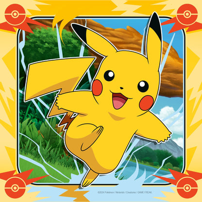Ravensburger Pokemon 3x49pc Jigsaw Puzzle Set for Kids 4005555040620