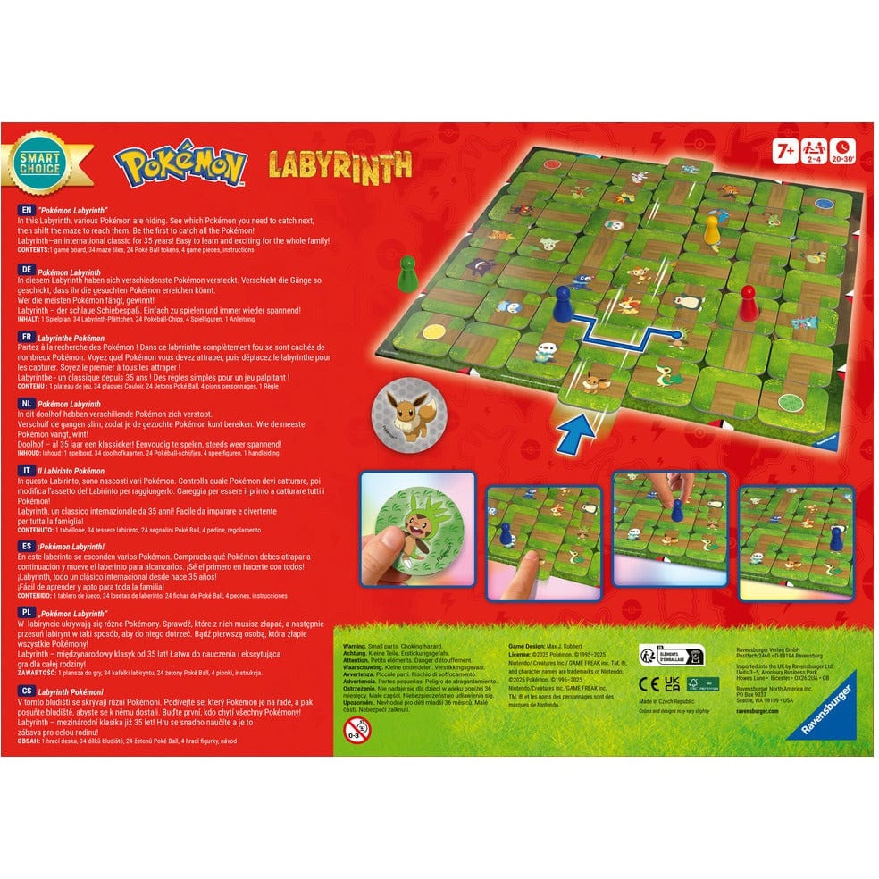 Ravensburger: Pokemon Labyrinth Strategy Game