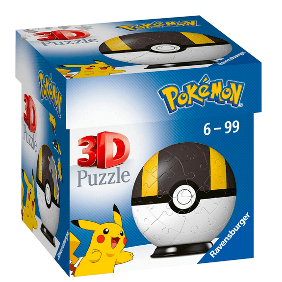 Ravensburger Pokemon Ultra Ball 54 Piece 3D Puzzle 4005556112661