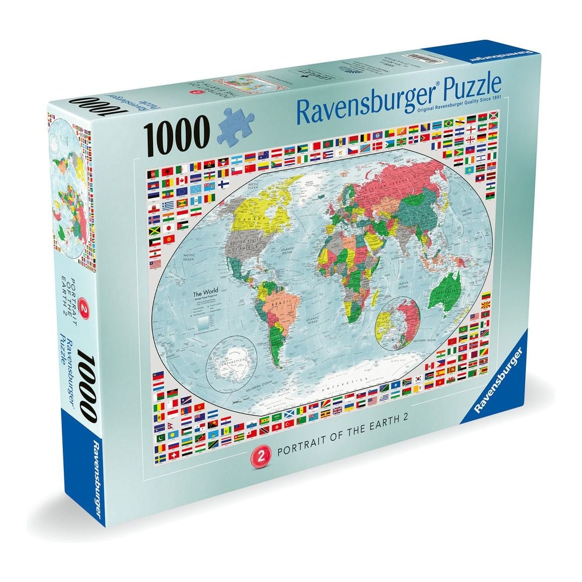 Ravensburger Portrait of the Earth 1000pc Puzzle Delight 4005555000525