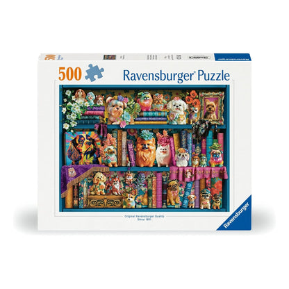 Ravensburger Precious Porcelain Pugs 500pc Jigsaw Puzzle 4005555014669