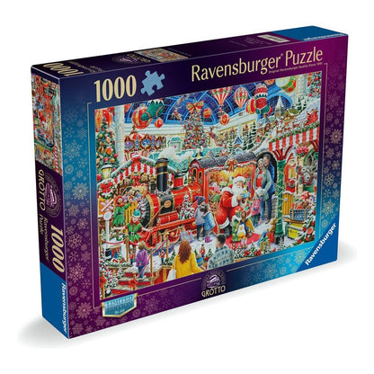 Ravensburger Santa's Steam Train Grotto 1000pc Puzzle