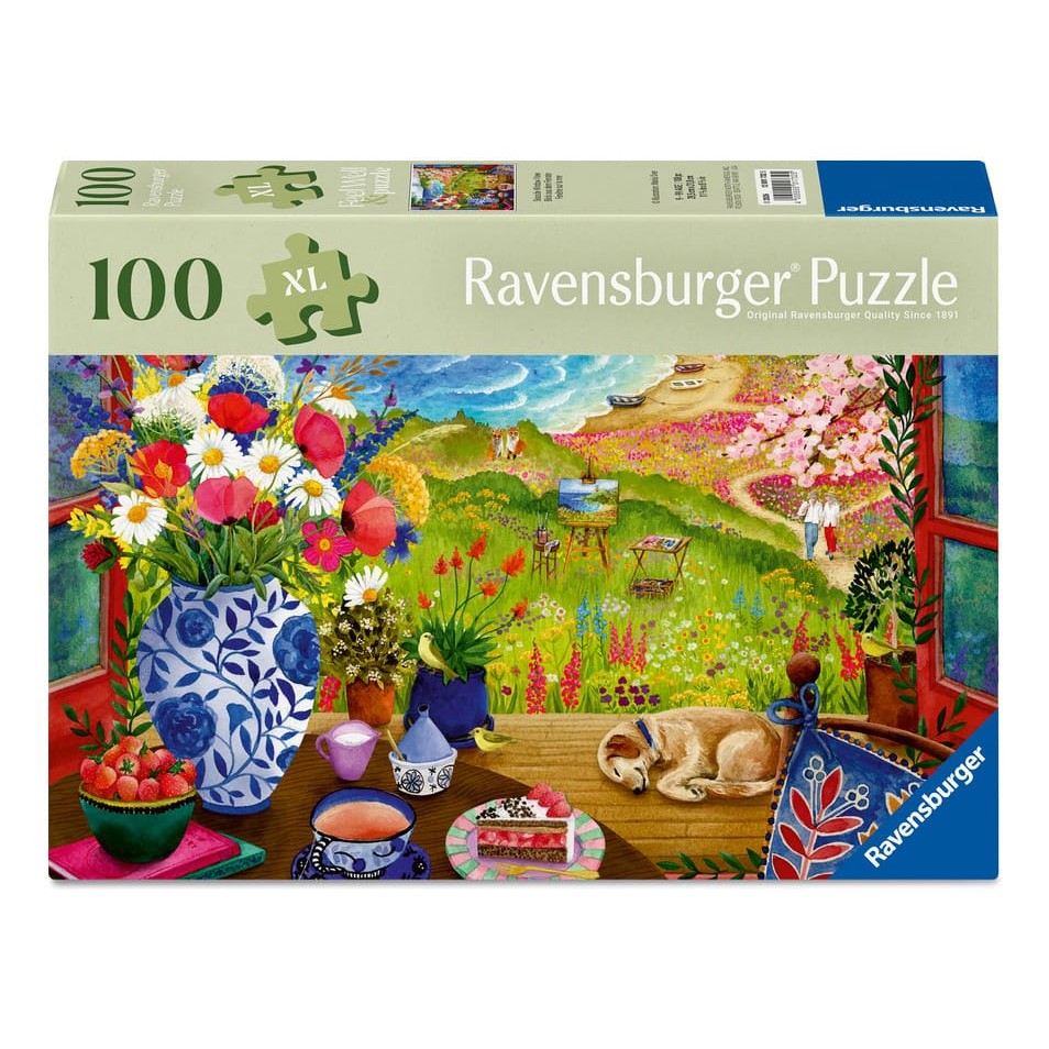 Ravensburger Seaside Window View Lighthouse Scene Extra Large 100 Piece Jigsaw Puzzle 4005555017325