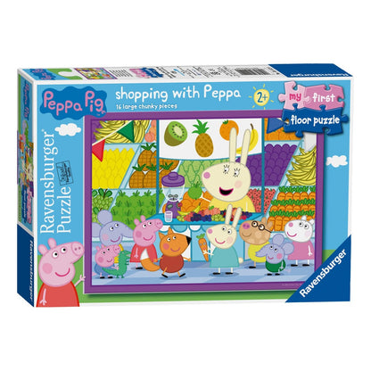 Ravensburger: Shopping with Peppa 16 Piece Jigsaw Puzzle 4005556051120