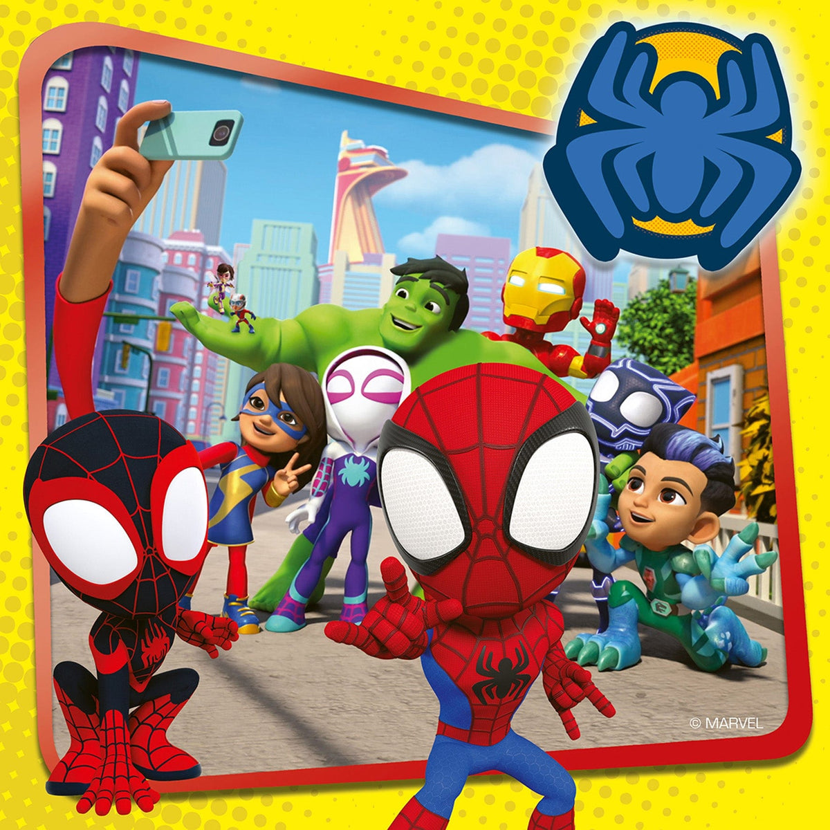 Ravensburger Spidey & His Amazing Friends 3x49pc Jigsaw Puzzle 4005556057306