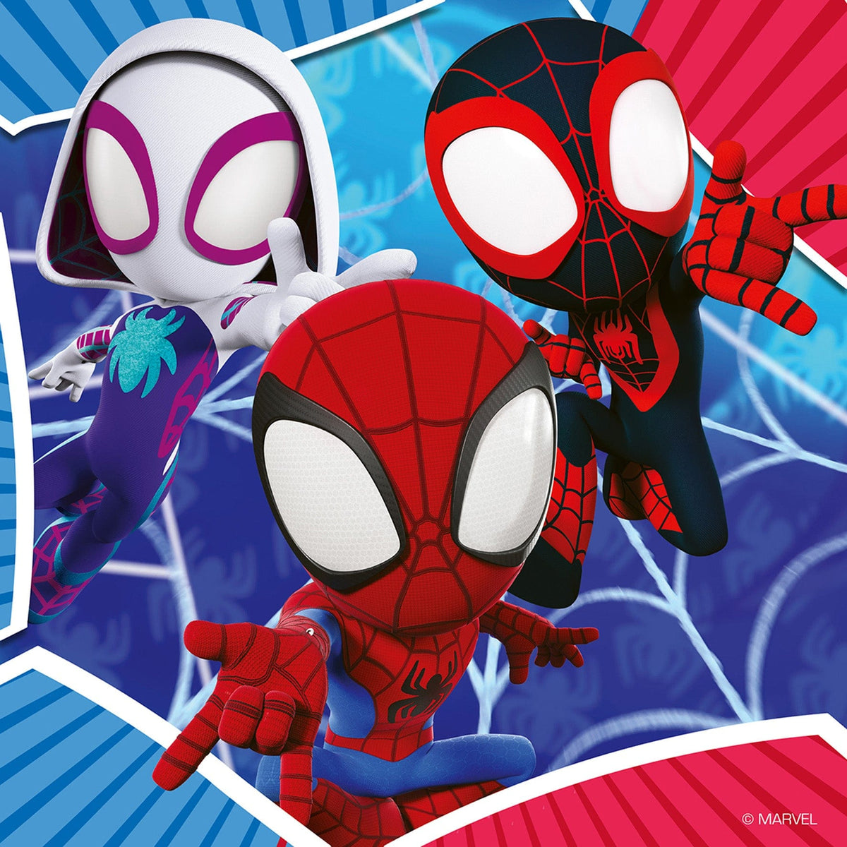 Ravensburger Spidey & His Amazing Friends 3x49pc Jigsaw Puzzle 4005556057306