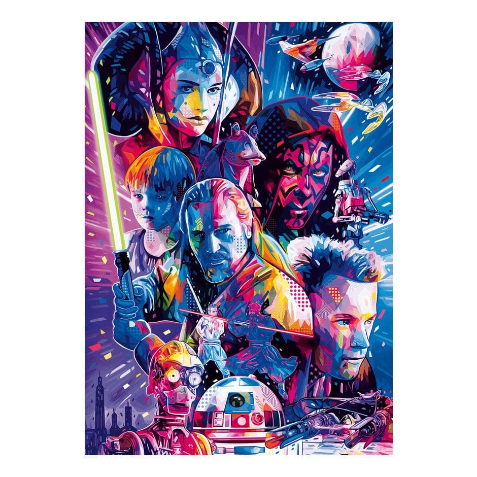 Ravensburger Star Wars Hypspace Col - Phantom Menace 500pc Jigsaw Puzzle 4005555013389