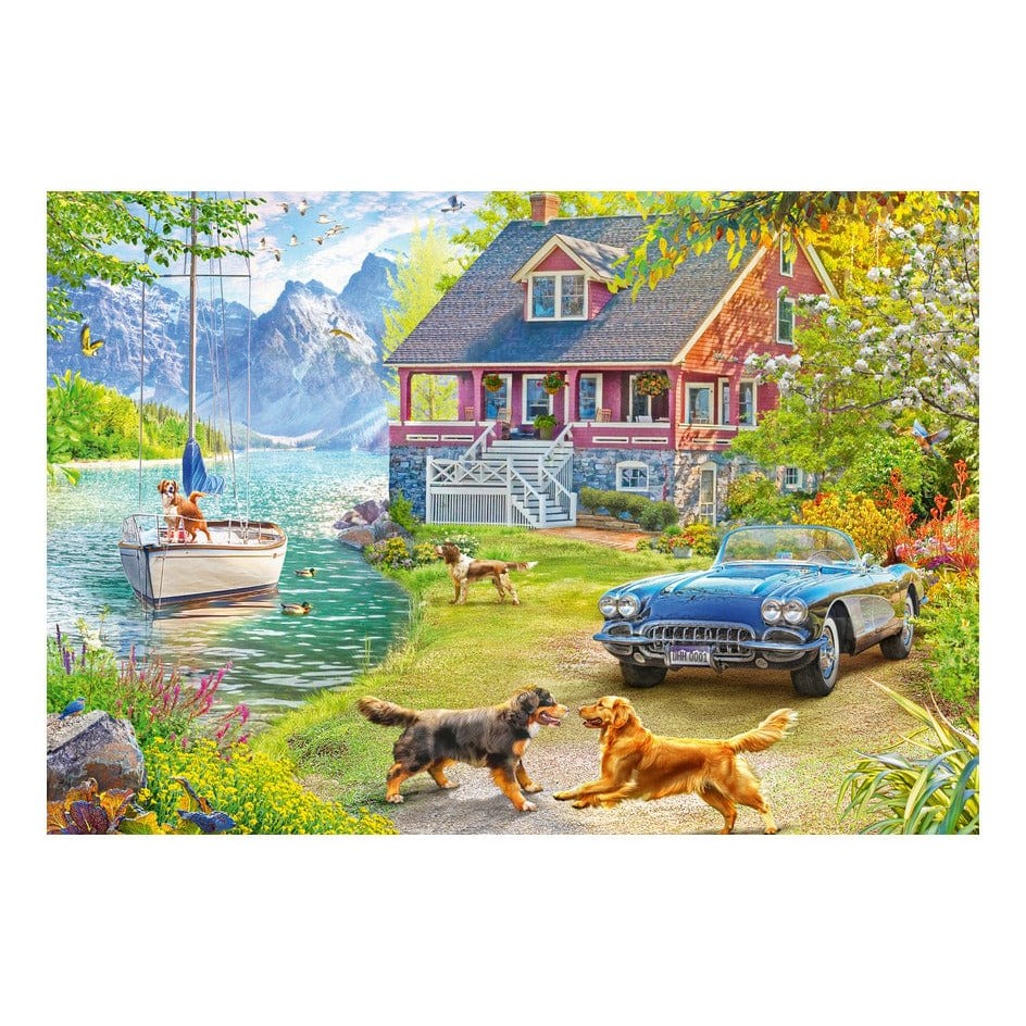 Ravensburger Summer Lake House 200pc Puzzle
