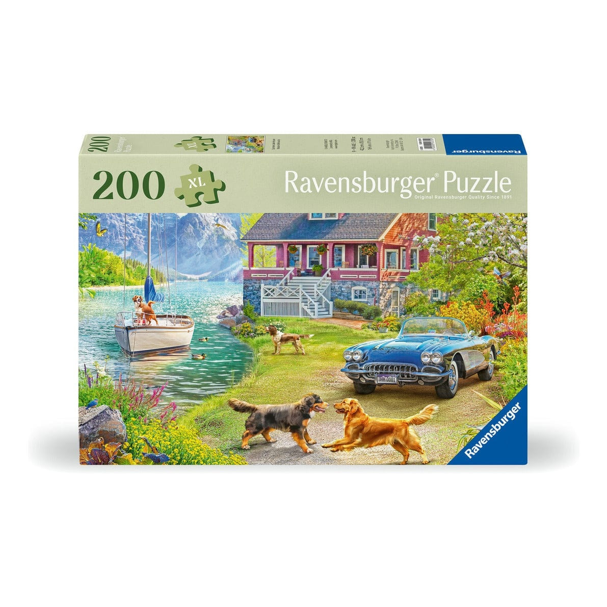 Ravensburger Summer Lake House 200pc Puzzle