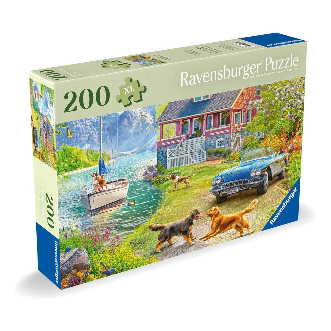 Ravensburger Summer Lake House 200pc Puzzle