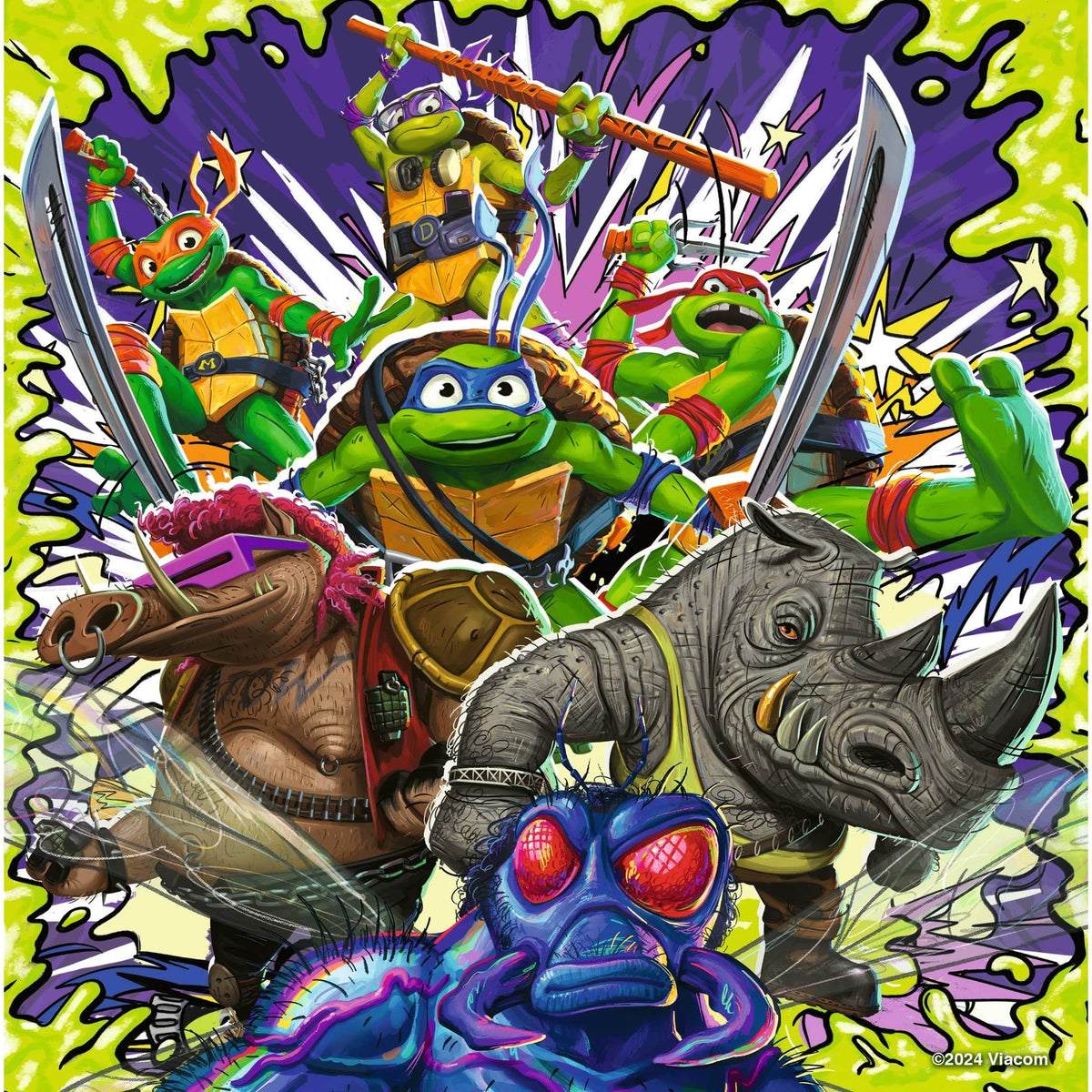 Ravensburger Teenage Mutant Ninja Turtles 3x49pc Jigsaw Puzzle 4005555040125