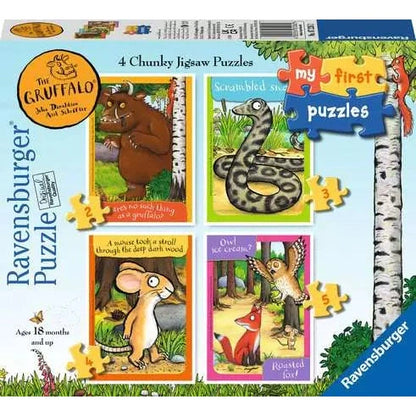 Ravensburger - The Gruffalo My First Puzzles - 2, 3, 4, 5 Pieces Puzzle 4005556072262