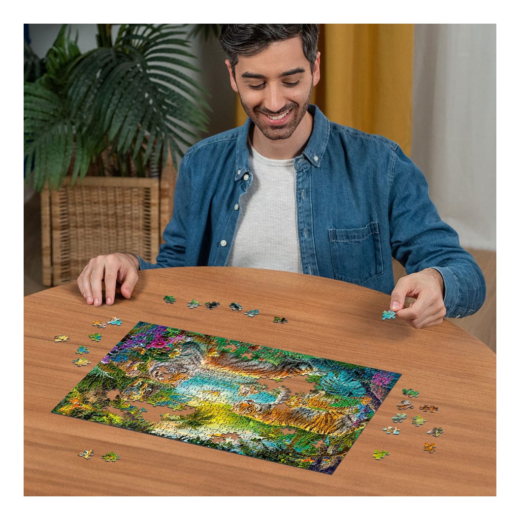 Ravensburger Tiger Family in Oasis 500pc Puzzle
