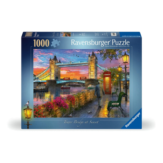 Ravensburger Tower Bridge at Sunset 1000 Piece Jigsaw Puzzle 4005555000419