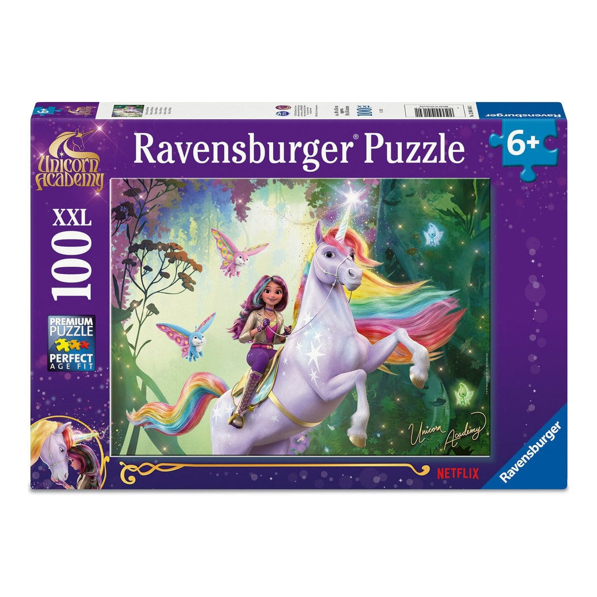 Ravensburger Unicorn Academy 100 Piece Jigsaw Puzzle XL 4005555041641