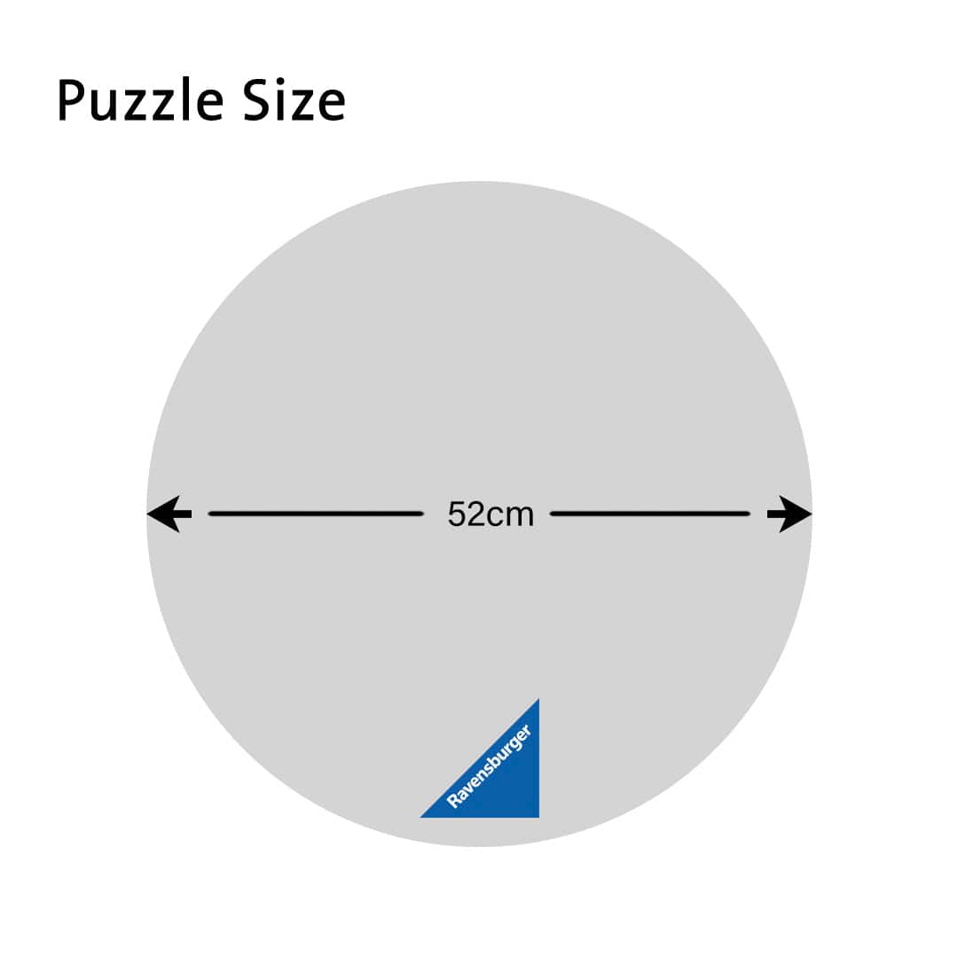 Ravensburger Wicked 2 Circular 500pc Jigsaw Puzzle