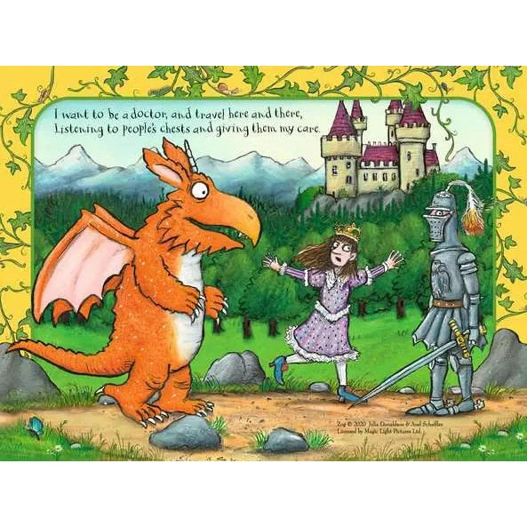 Ravensburger - Zog & Other Stories 4 in Box (12, 16, 20, 24 piece) Jigsaw Puzzle 4005556030620