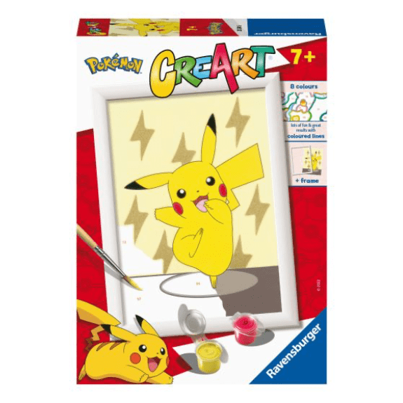 Ravensburger: CreArt Paint by Numbers Pokemon 4005556202416