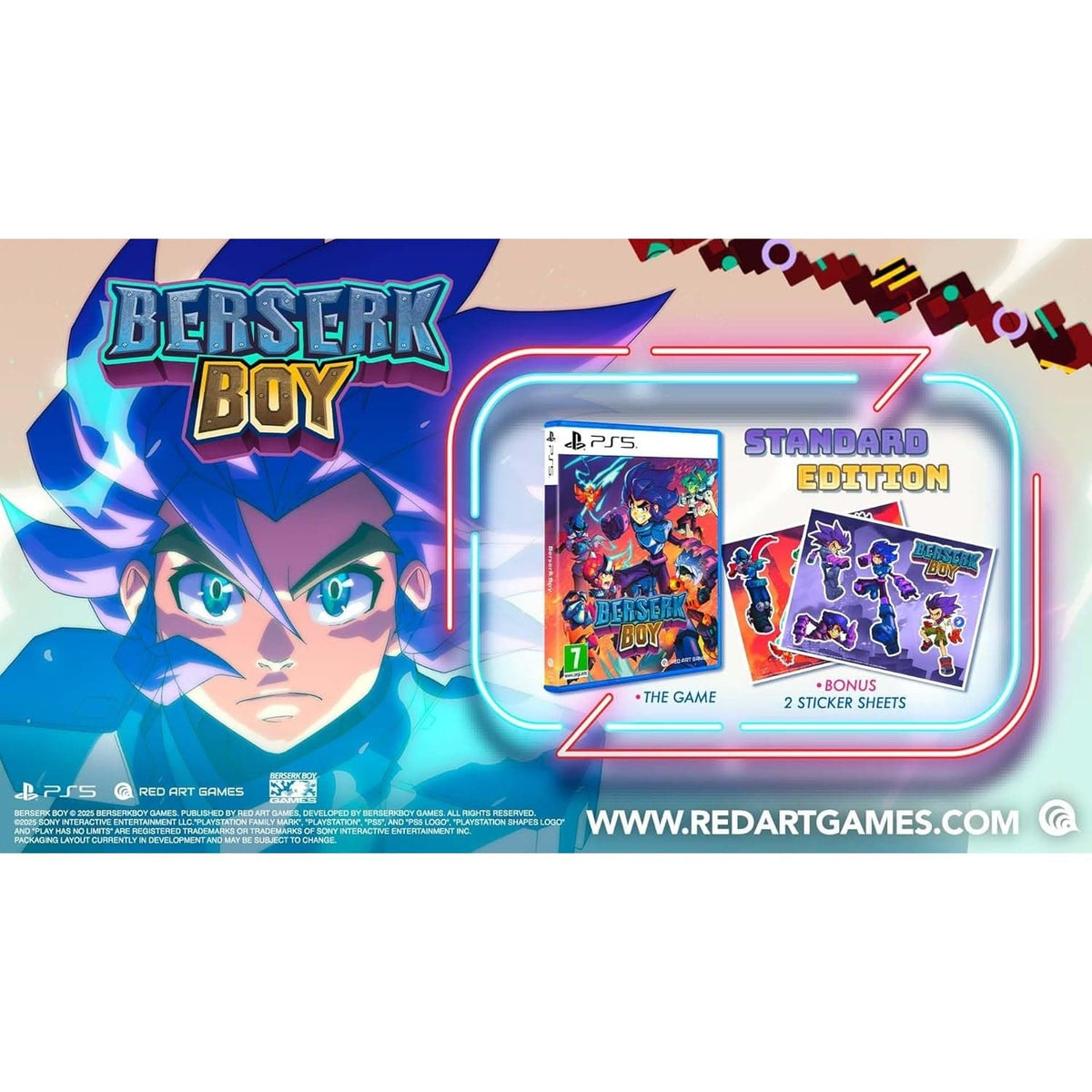 Berserk Boy- Playstation 5 (Disc) 3760328374289